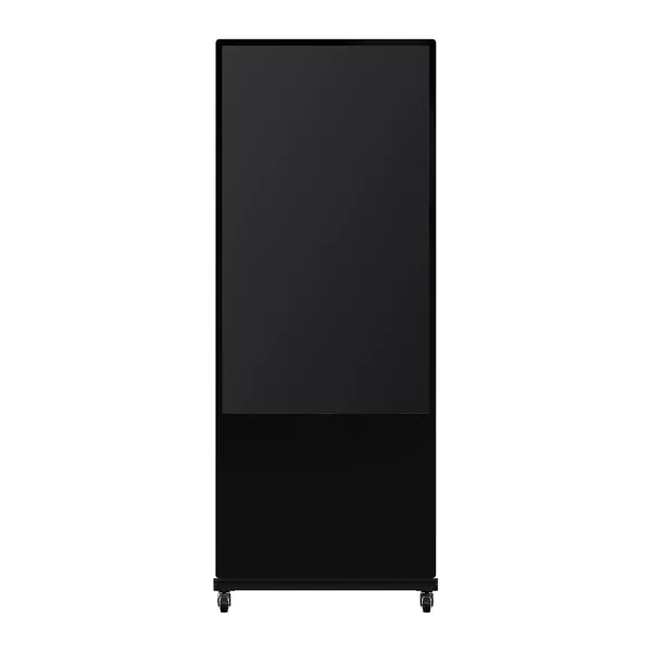 Hikvision DS-D6055UT-D/S 55" 4K touchscreen floor-standing totem (screen shown switched off)