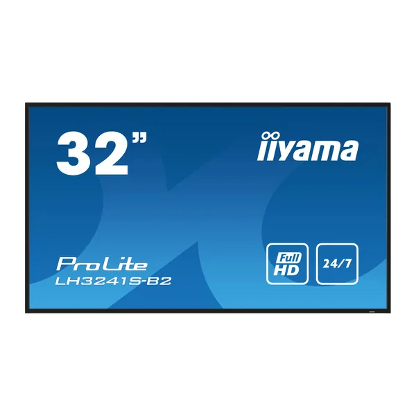iiyama ProLite LH3241S-B2 32" digital signage display, front view