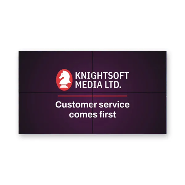 2 × 2 video wall